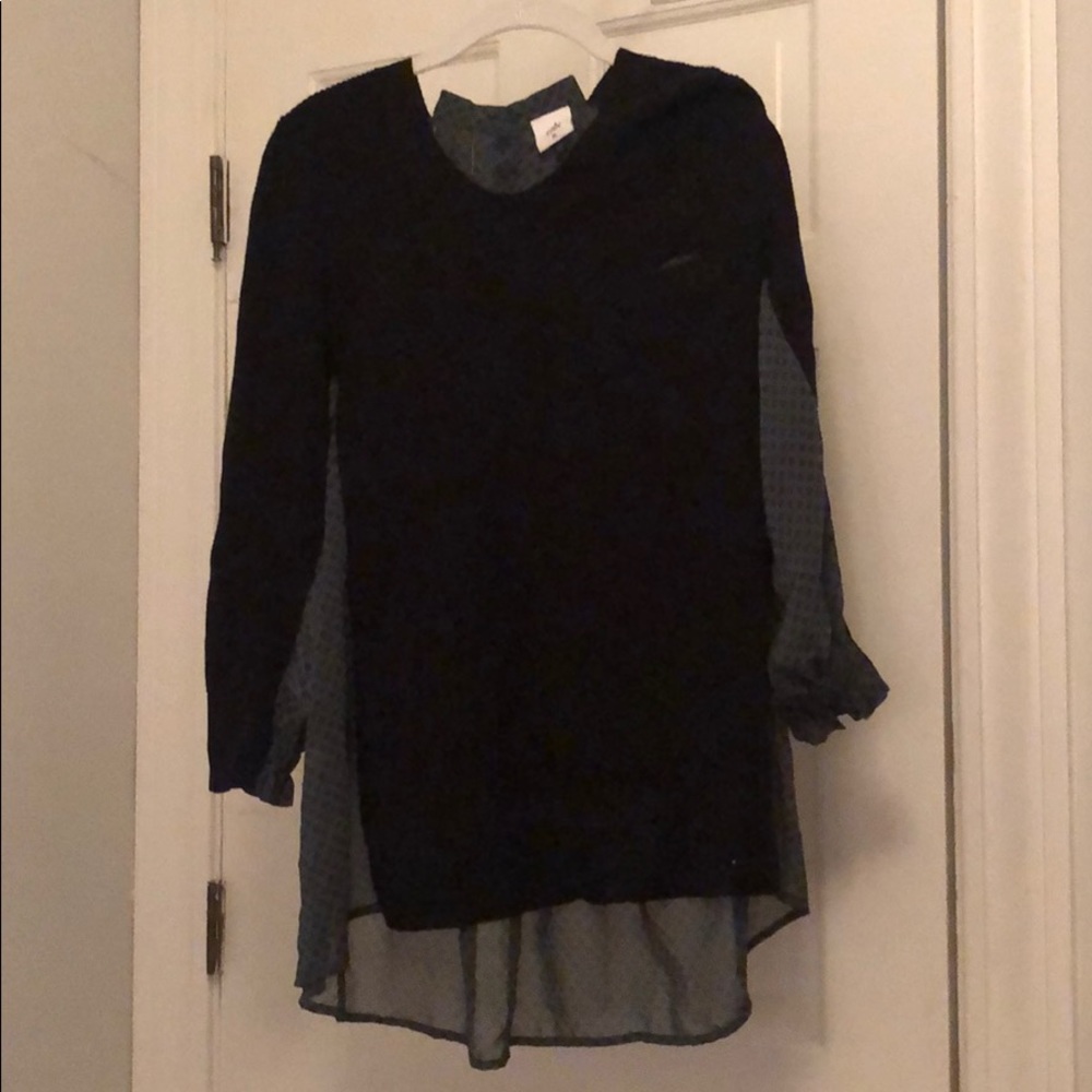 Black and green Cabi sweater